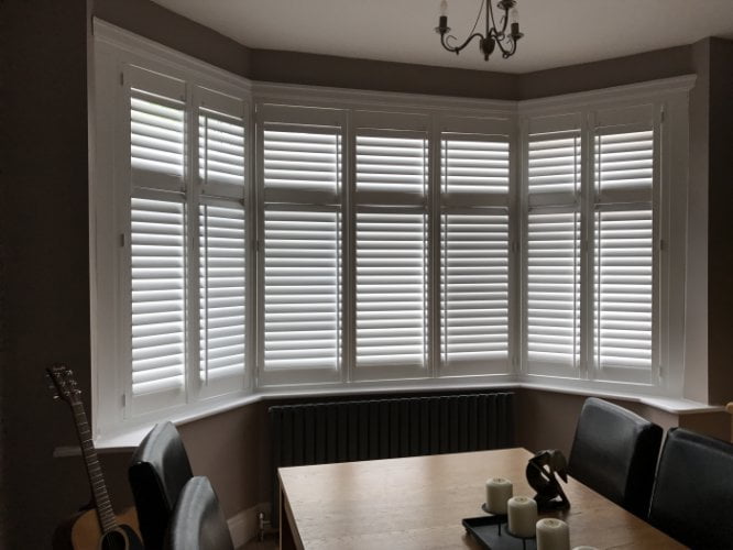 Real wood shutters Urmston, Manchester - Smiths Blinds